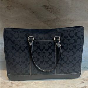 Coach Signature Business Tote Bag